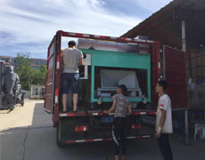 茂恒機械種子精選加工設備連續裝車發貨